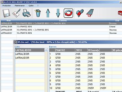 Optimisation de barres