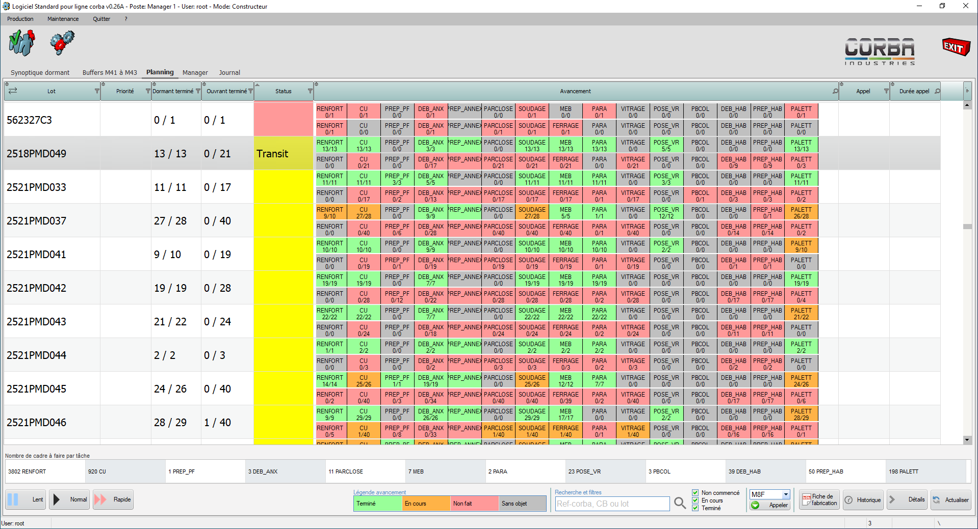Atelier automatisé - Vue secondaire